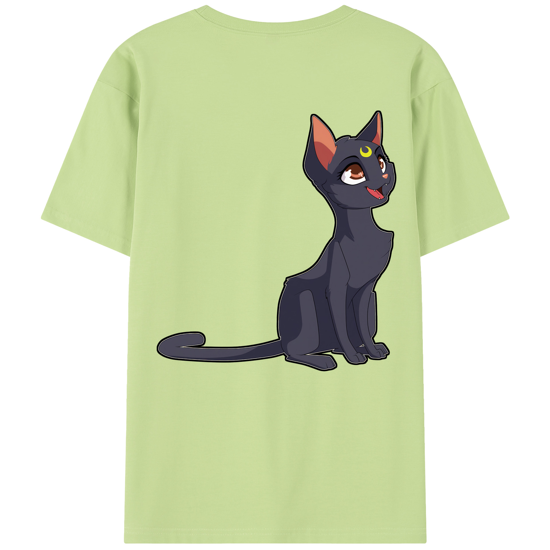 （画像用） 美少女戦士セーラームーン Sailor Moon 綿100％半袖Tシャツ（背面プリント）